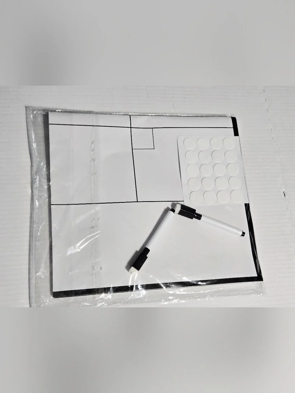 Large Reusable Dry Erase Monthly Wall Calendar 48